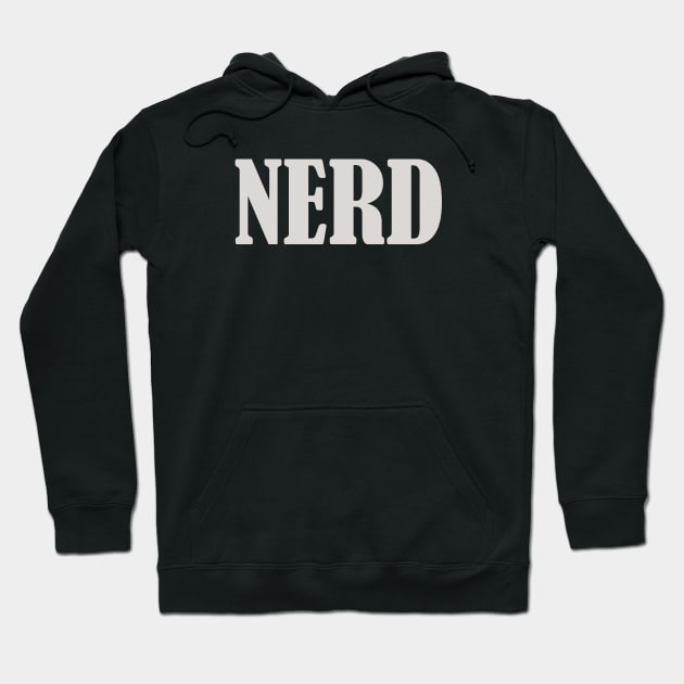 Nerd Hoodie by Hillbillydesigns